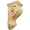 Ekena Millwork 4 1/2"W x 5"D x 10"H Medium Grape Corbel, Alder CORW04X05X10GRAL - alternate 1